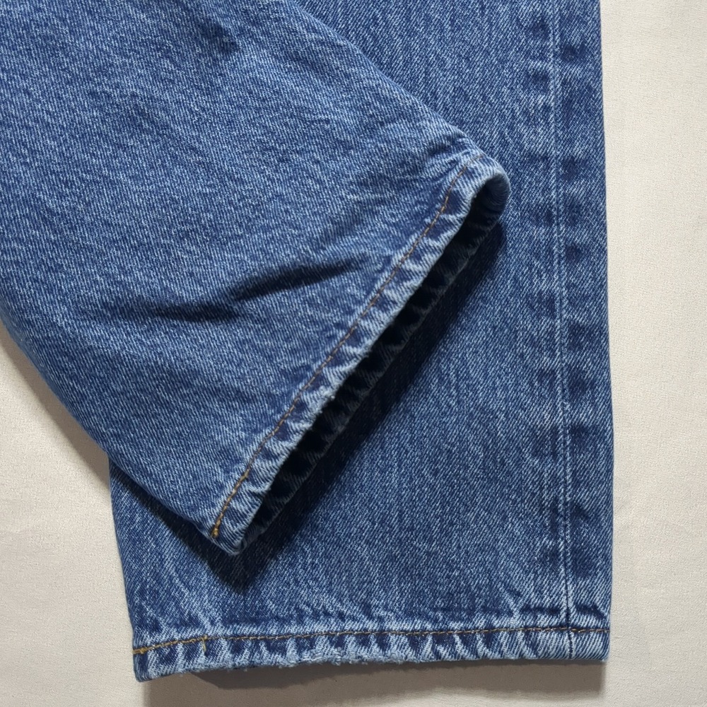 Levis Premium 501‎ Original Fit Mens W31 L32 Denim Blue Jeans - Picture 13 of 14